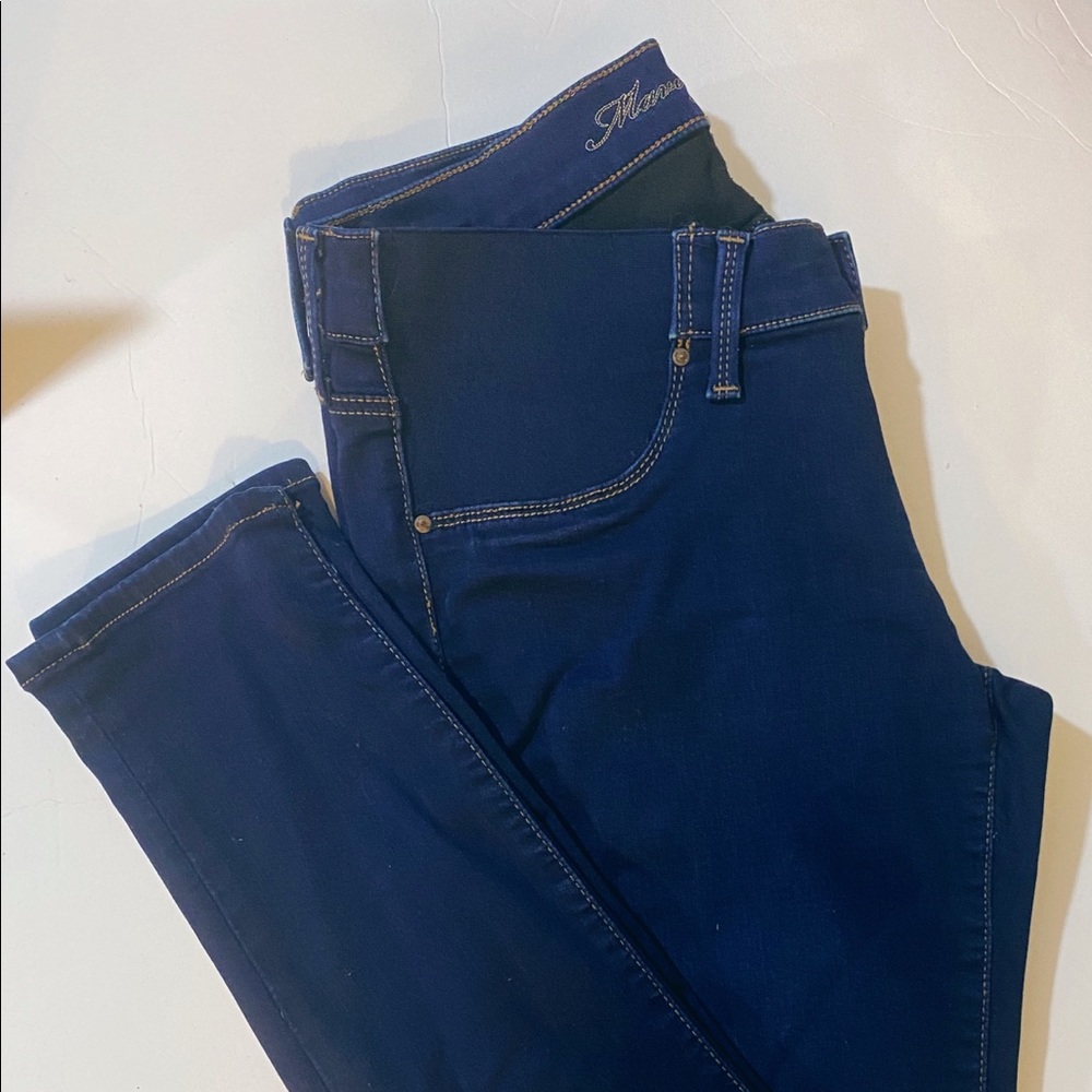 Mavi Dark Wash Stretch Skinny Maternity Jeans